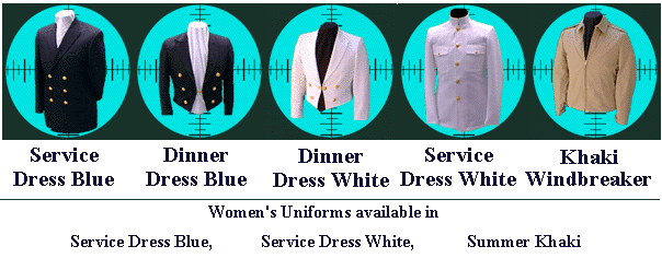 choker whites uniform